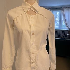 Jean Paul Gaultier 2 for 1 white shirt
